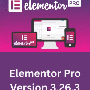 Elementor Pro Version 3.26.3