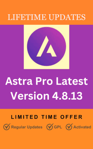 Astra Pro Latest Version 4.8.13