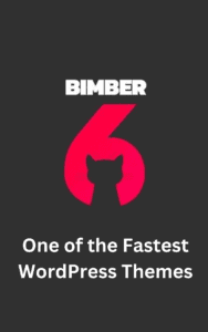 This is an image of One of the Bimber one of the Fastest WordPress Themes