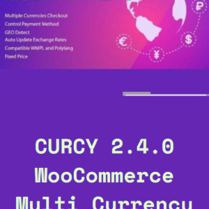 CURCY 2.4.0 WooCommerce Multi Currency