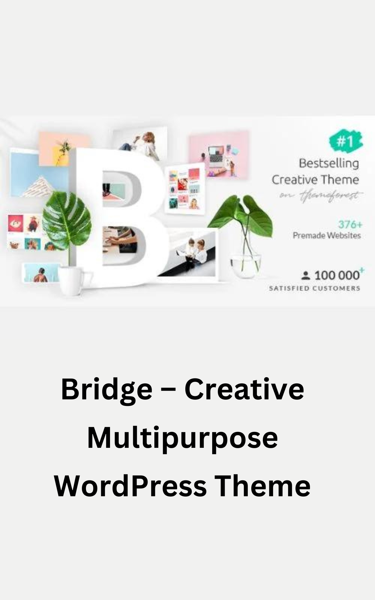 This is an image of Bridge – Creative Multipurpose WordPress Theme