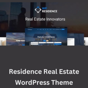 Residence Real Estate WordPress Theme